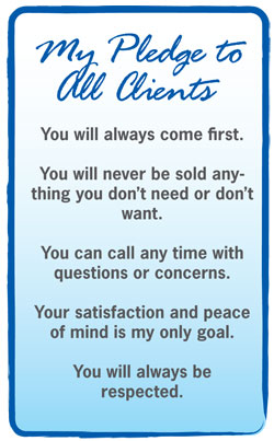 My Pledge to All Clients